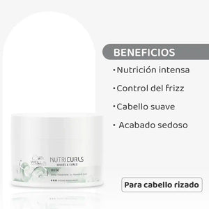Mascarilla Nutricurls Wella 150 ml