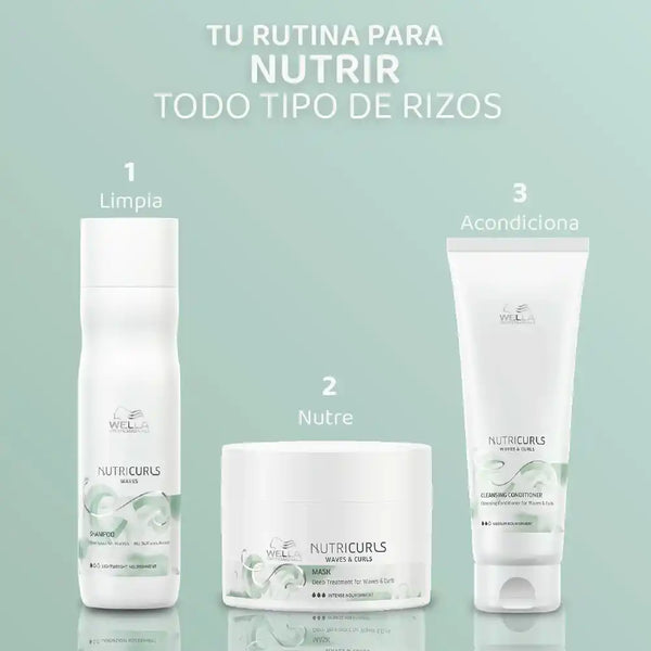 Mascarilla Nutricurls Wella 150 ml