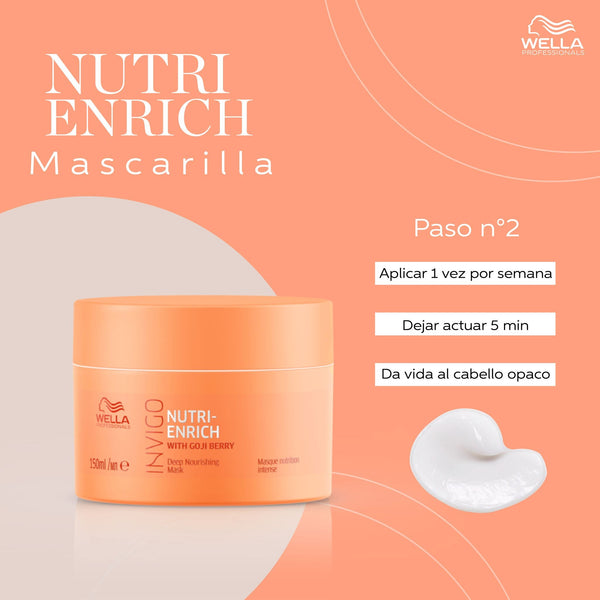 Mascarilla Nutri Enrich Wella 150 ml
