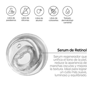 Serum Retinol Antiarrugas Regenerador Unificador