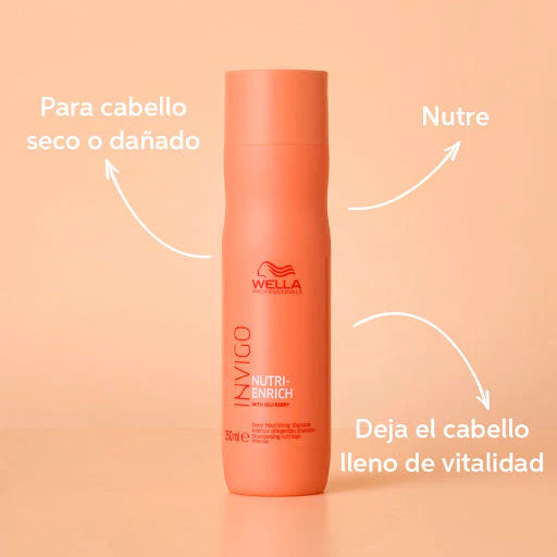 Shampoo Nutri Enrich Wella 250 ml