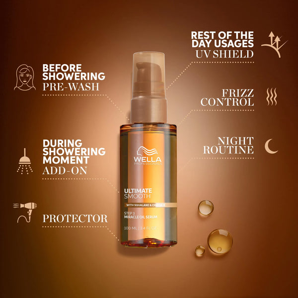 Serum Oil Wella Ultimate Smooth Miracle 100 ml