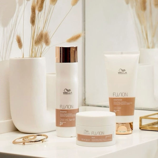 Wella Fusion Kit - Shampoo/Acondicionador/Mascarilla